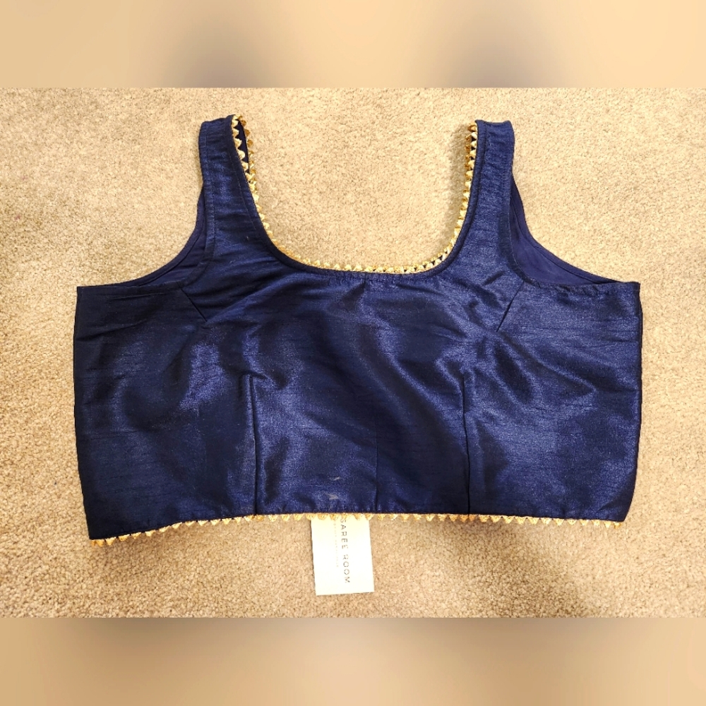 THE SAREE ROOM midnight mia lehnga or saree blouse